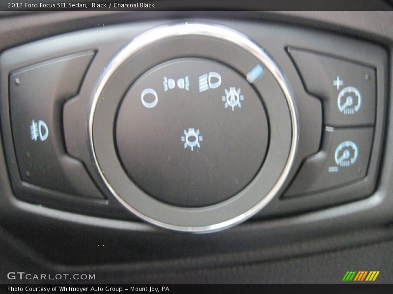 Black / Charcoal Black 2012 Ford Focus SEL Sedan