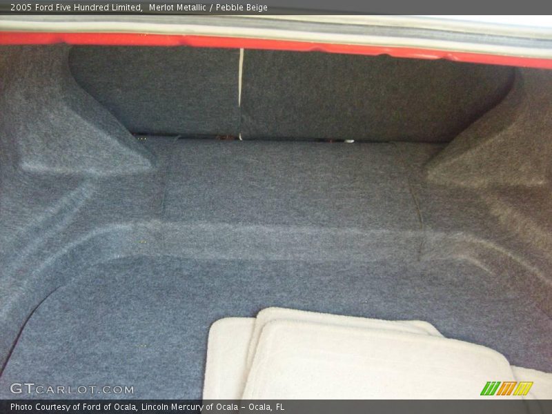 Merlot Metallic / Pebble Beige 2005 Ford Five Hundred Limited