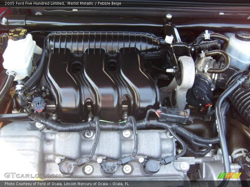 Merlot Metallic / Pebble Beige 2005 Ford Five Hundred Limited