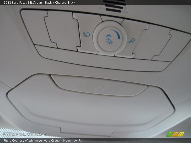 Black / Charcoal Black 2012 Ford Focus SEL Sedan