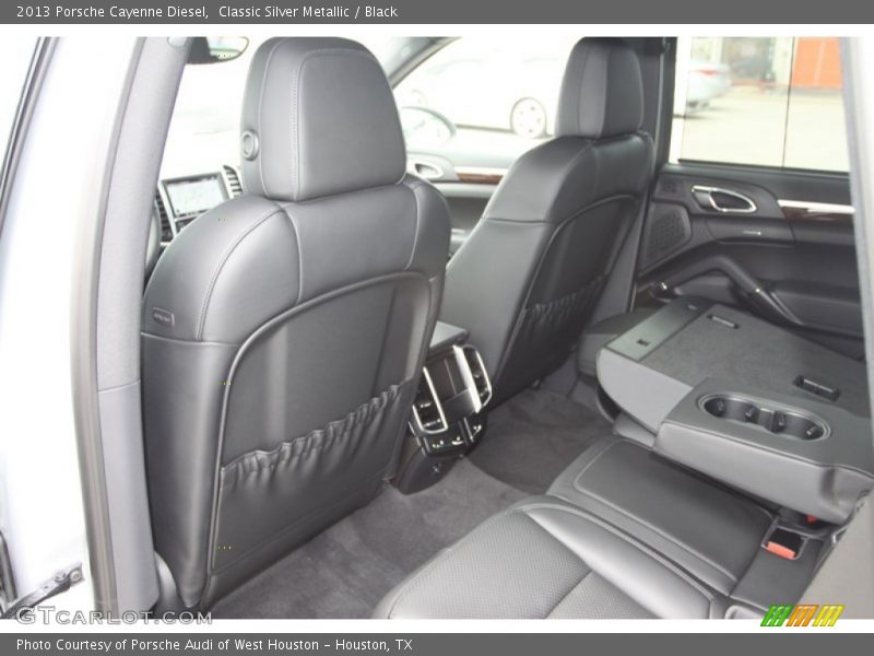 Classic Silver Metallic / Black 2013 Porsche Cayenne Diesel