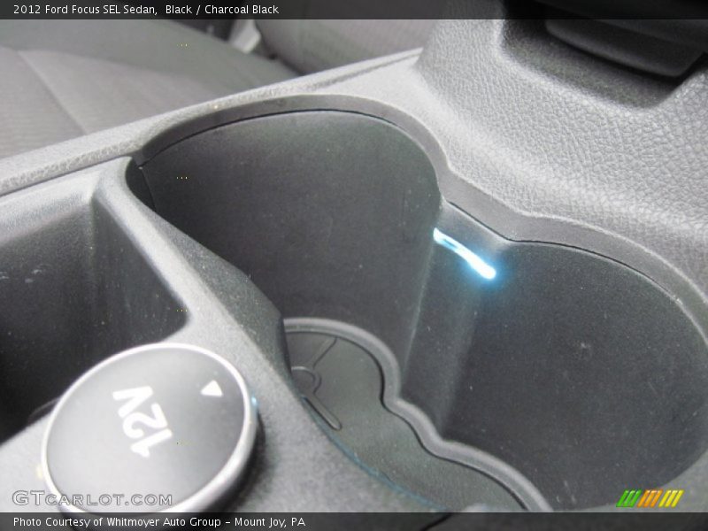 Black / Charcoal Black 2012 Ford Focus SEL Sedan
