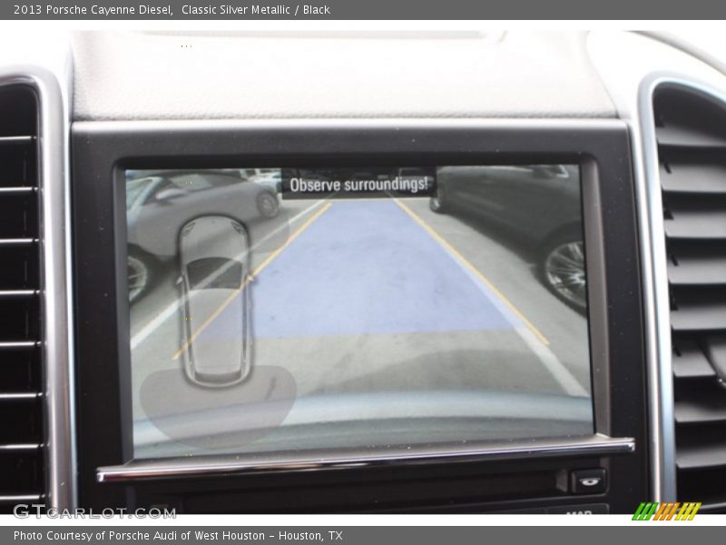Classic Silver Metallic / Black 2013 Porsche Cayenne Diesel