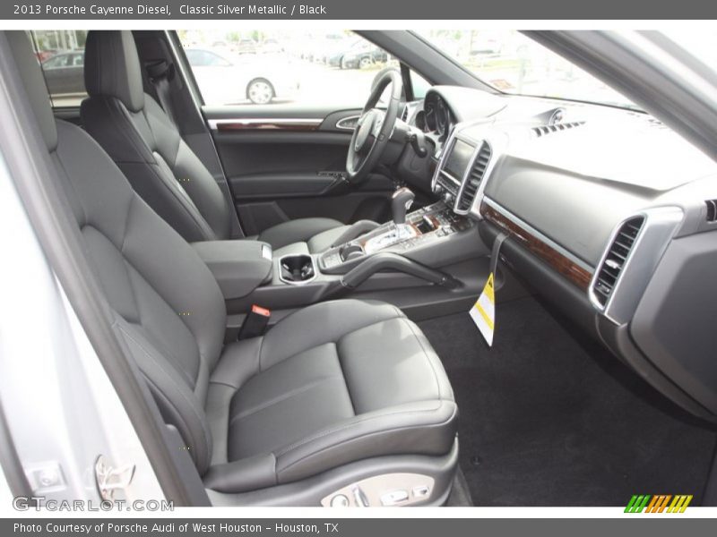 Front Seat of 2013 Cayenne Diesel