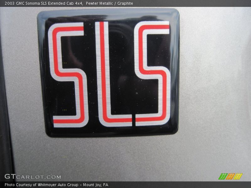  2003 Sonoma SLS Extended Cab 4x4 Logo