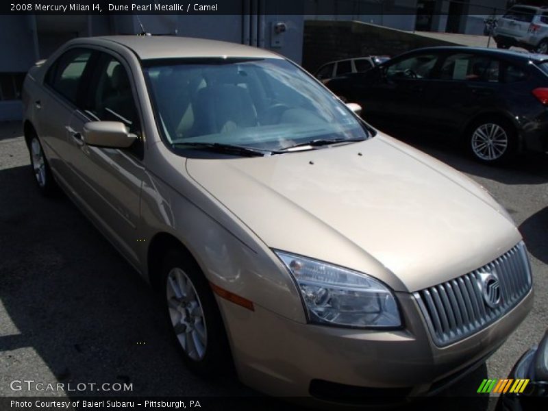Dune Pearl Metallic / Camel 2008 Mercury Milan I4