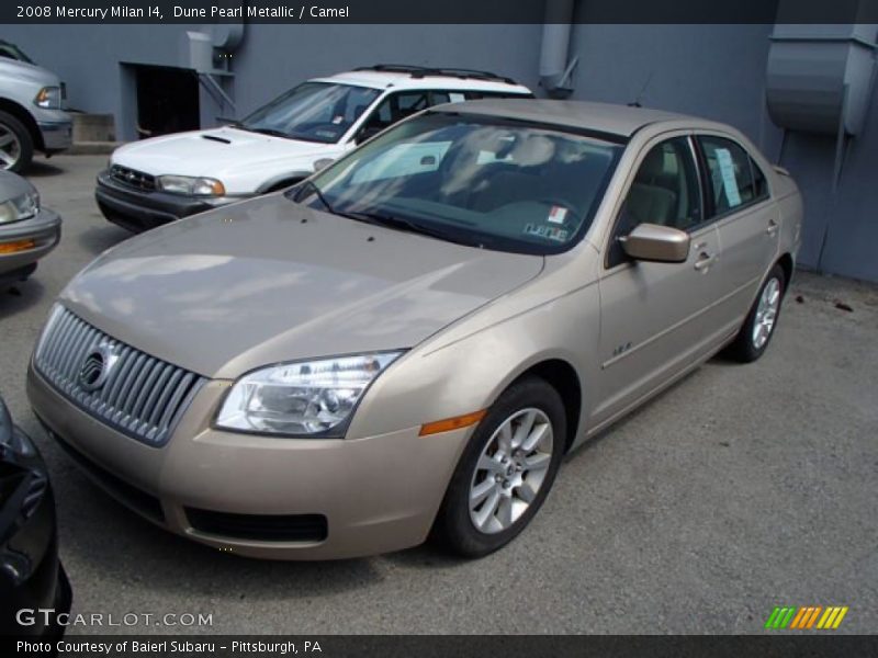 Dune Pearl Metallic / Camel 2008 Mercury Milan I4
