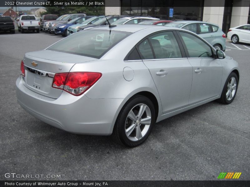 Silver Ice Metallic / Jet Black 2012 Chevrolet Cruze LT
