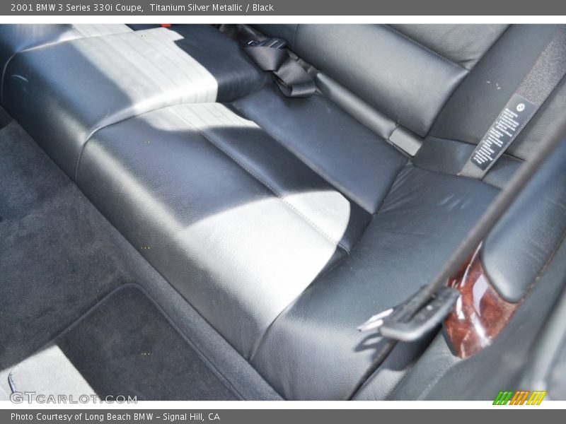 Titanium Silver Metallic / Black 2001 BMW 3 Series 330i Coupe