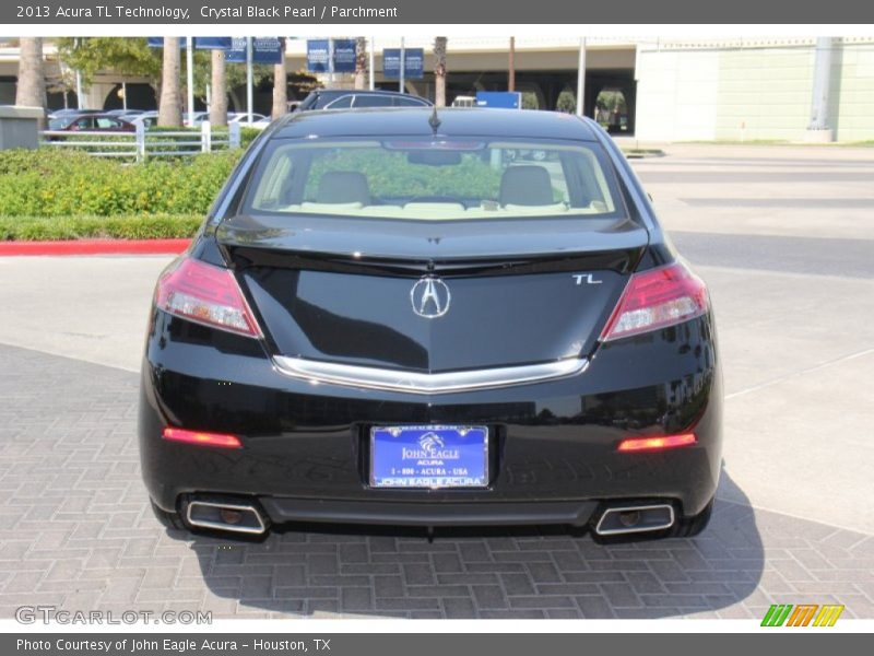 Crystal Black Pearl / Parchment 2013 Acura TL Technology