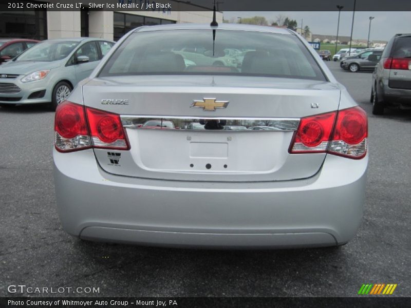 Silver Ice Metallic / Jet Black 2012 Chevrolet Cruze LT