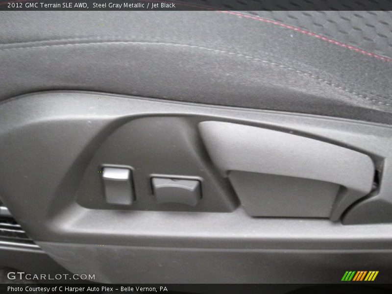 Steel Gray Metallic / Jet Black 2012 GMC Terrain SLE AWD