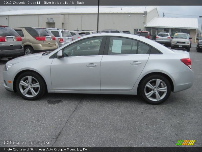 Silver Ice Metallic / Jet Black 2012 Chevrolet Cruze LT
