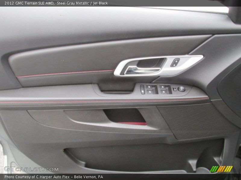 Steel Gray Metallic / Jet Black 2012 GMC Terrain SLE AWD
