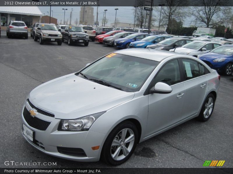 Silver Ice Metallic / Jet Black 2012 Chevrolet Cruze LT