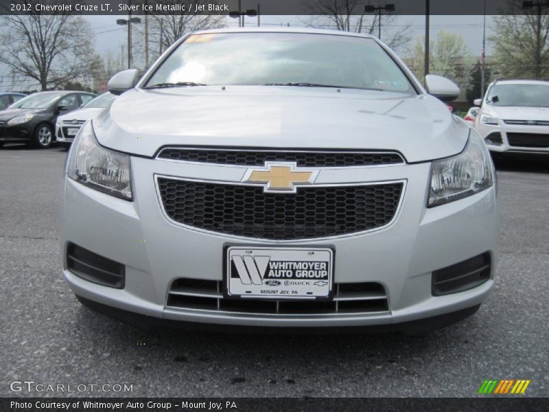 Silver Ice Metallic / Jet Black 2012 Chevrolet Cruze LT