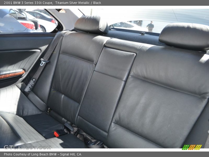 Titanium Silver Metallic / Black 2001 BMW 3 Series 330i Coupe