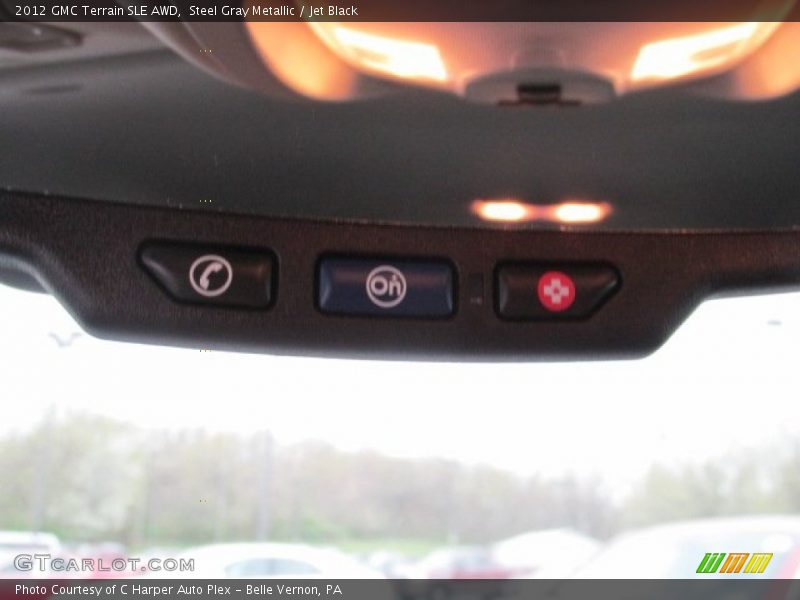Steel Gray Metallic / Jet Black 2012 GMC Terrain SLE AWD