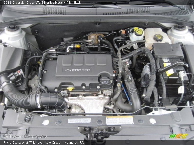 Silver Ice Metallic / Jet Black 2012 Chevrolet Cruze LT