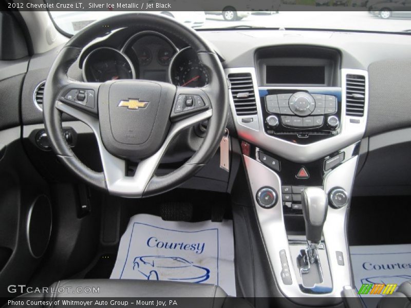 Silver Ice Metallic / Jet Black 2012 Chevrolet Cruze LT
