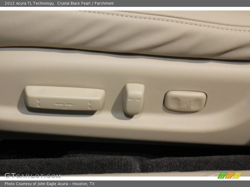 Crystal Black Pearl / Parchment 2013 Acura TL Technology