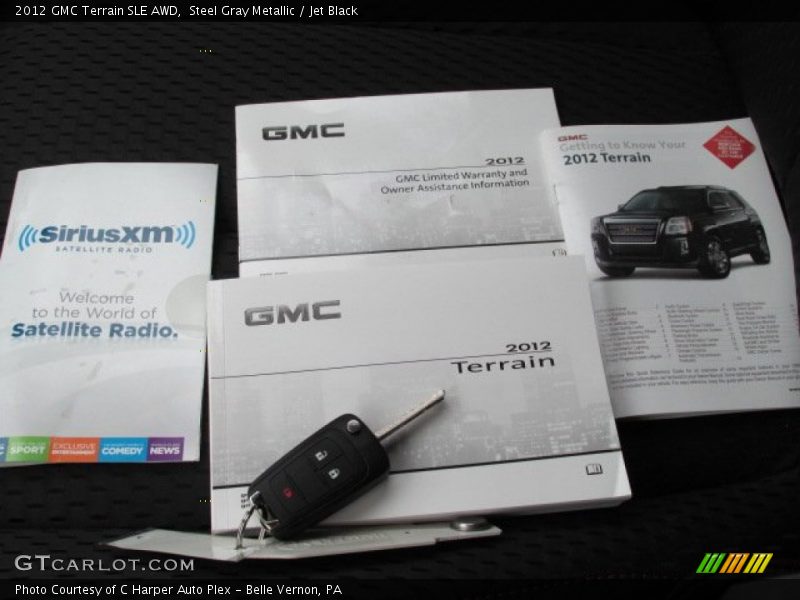 Steel Gray Metallic / Jet Black 2012 GMC Terrain SLE AWD