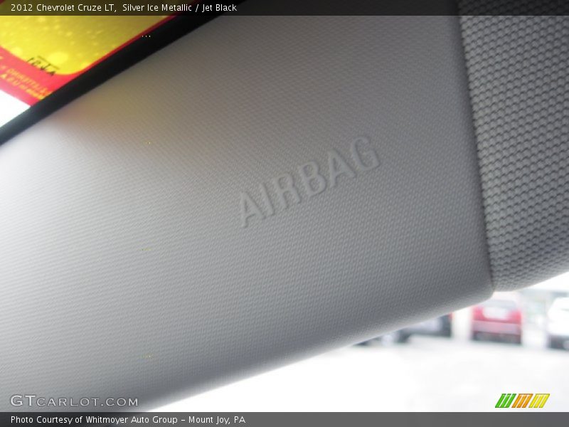 Silver Ice Metallic / Jet Black 2012 Chevrolet Cruze LT
