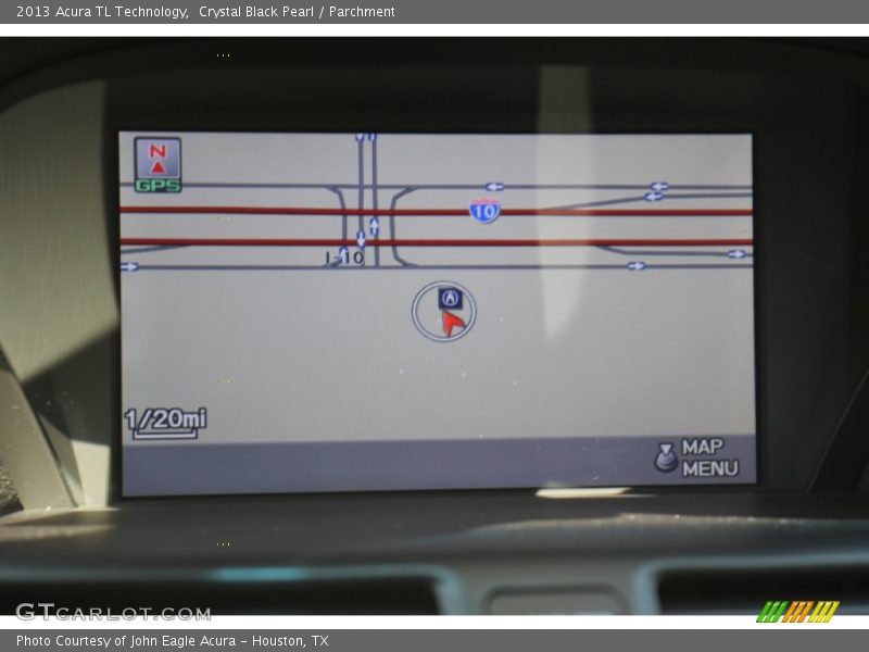Crystal Black Pearl / Parchment 2013 Acura TL Technology
