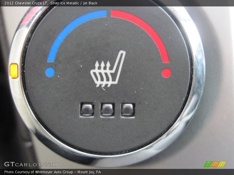 Silver Ice Metallic / Jet Black 2012 Chevrolet Cruze LT