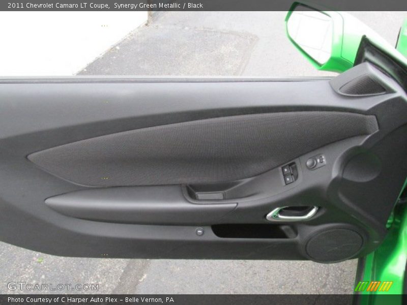 Synergy Green Metallic / Black 2011 Chevrolet Camaro LT Coupe