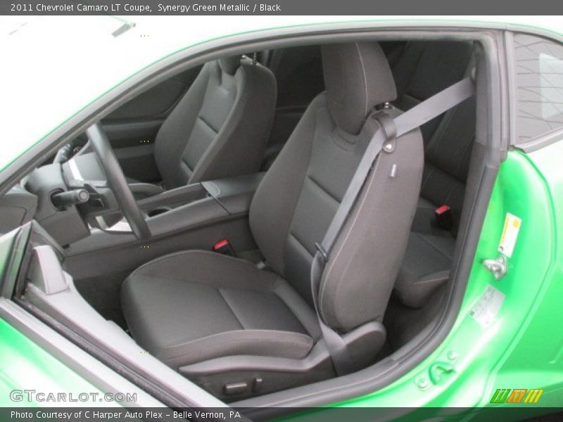 Front Seat of 2011 Camaro LT Coupe