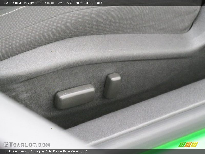Synergy Green Metallic / Black 2011 Chevrolet Camaro LT Coupe