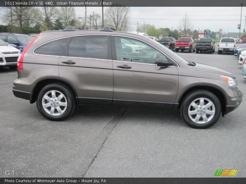 Urban Titanium Metallic / Black 2011 Honda CR-V SE 4WD