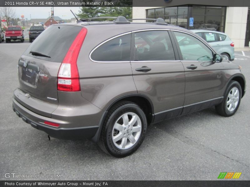 Urban Titanium Metallic / Black 2011 Honda CR-V SE 4WD