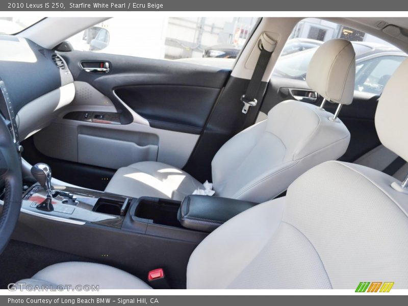 Starfire White Pearl / Ecru Beige 2010 Lexus IS 250