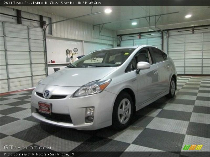 Classic Silver Metallic / Misty Gray 2011 Toyota Prius Hybrid III