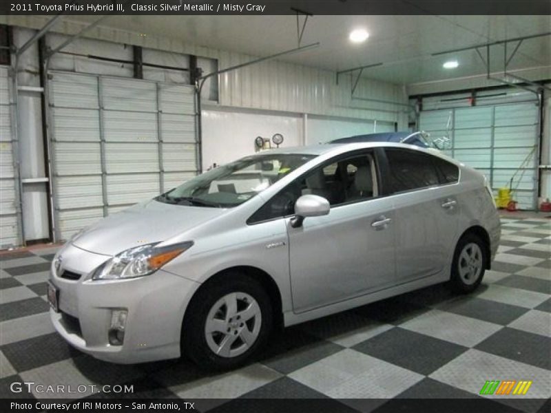 Classic Silver Metallic / Misty Gray 2011 Toyota Prius Hybrid III