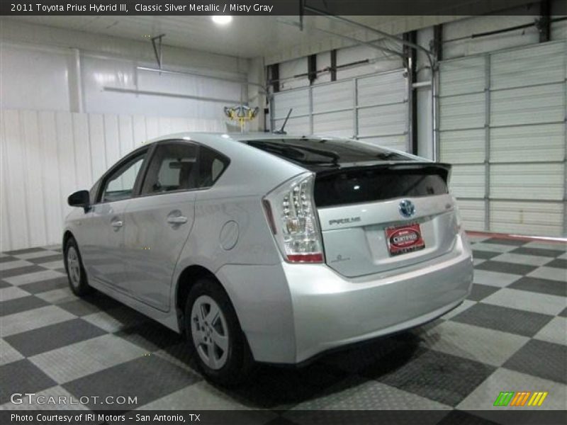 Classic Silver Metallic / Misty Gray 2011 Toyota Prius Hybrid III