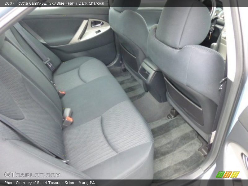 Sky Blue Pearl / Dark Charcoal 2007 Toyota Camry SE