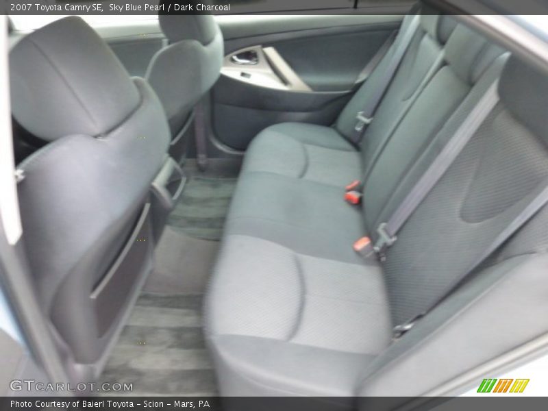 Sky Blue Pearl / Dark Charcoal 2007 Toyota Camry SE