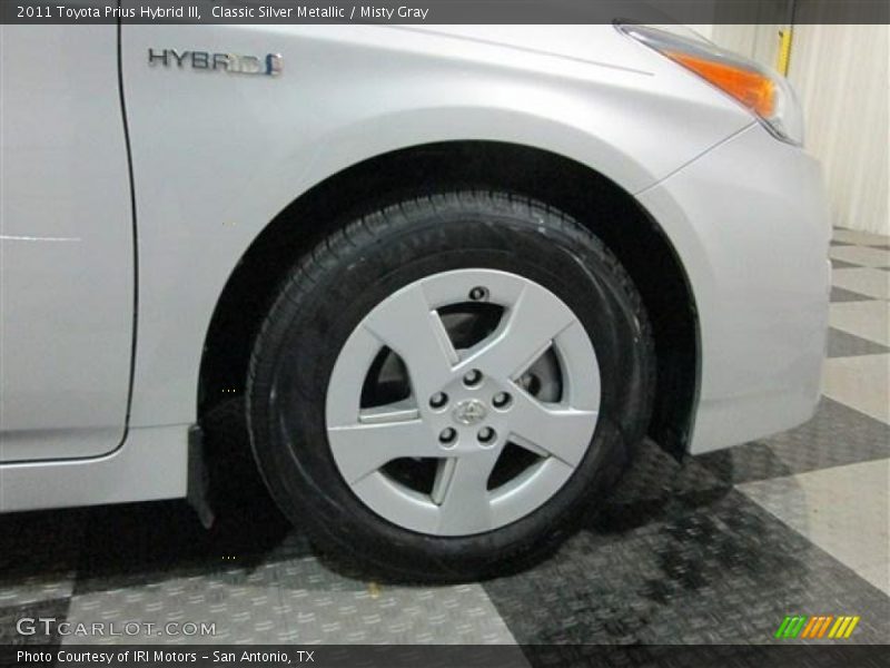 Classic Silver Metallic / Misty Gray 2011 Toyota Prius Hybrid III