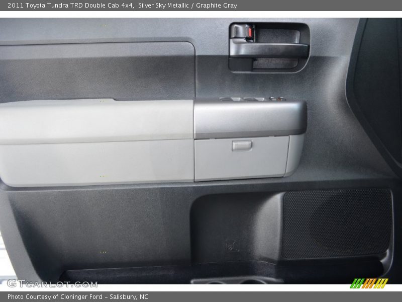 Silver Sky Metallic / Graphite Gray 2011 Toyota Tundra TRD Double Cab 4x4