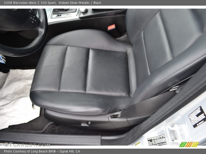 Iridium Silver Metallic / Black 2008 Mercedes-Benz C 300 Sport