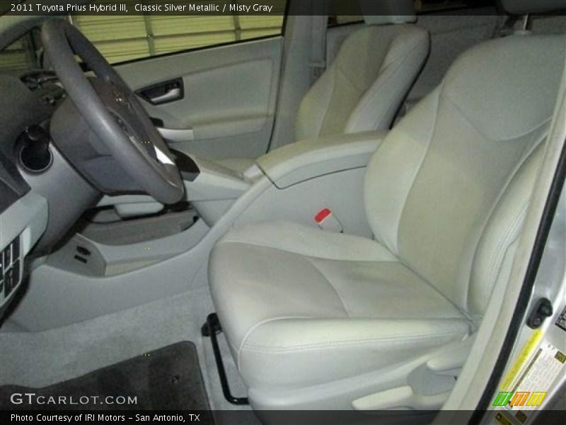 Classic Silver Metallic / Misty Gray 2011 Toyota Prius Hybrid III