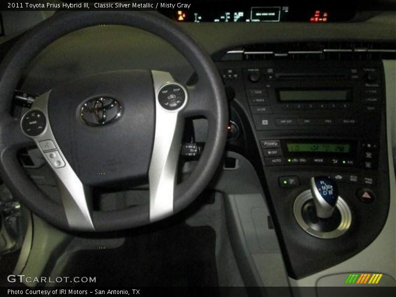 Classic Silver Metallic / Misty Gray 2011 Toyota Prius Hybrid III