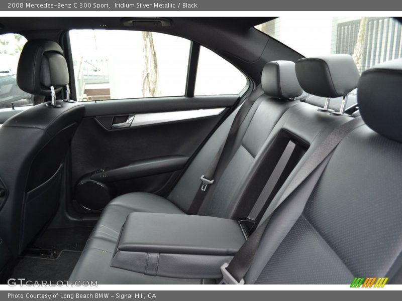 Iridium Silver Metallic / Black 2008 Mercedes-Benz C 300 Sport