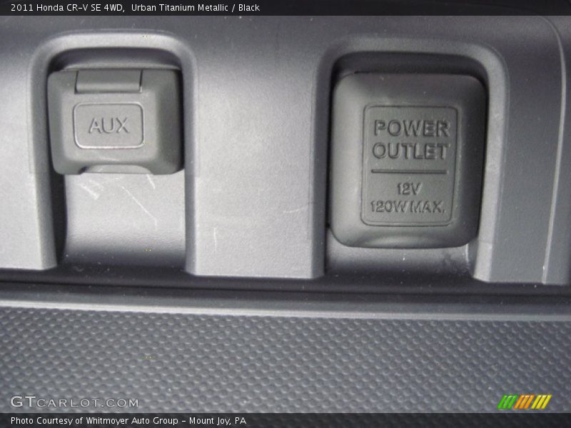 Urban Titanium Metallic / Black 2011 Honda CR-V SE 4WD
