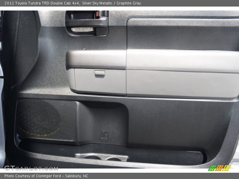 Silver Sky Metallic / Graphite Gray 2011 Toyota Tundra TRD Double Cab 4x4