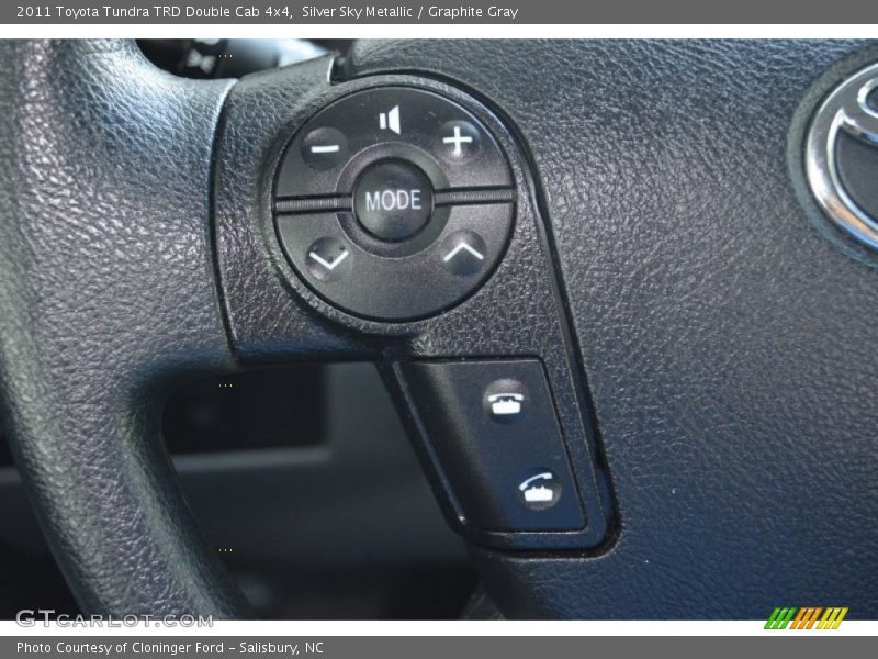 Silver Sky Metallic / Graphite Gray 2011 Toyota Tundra TRD Double Cab 4x4
