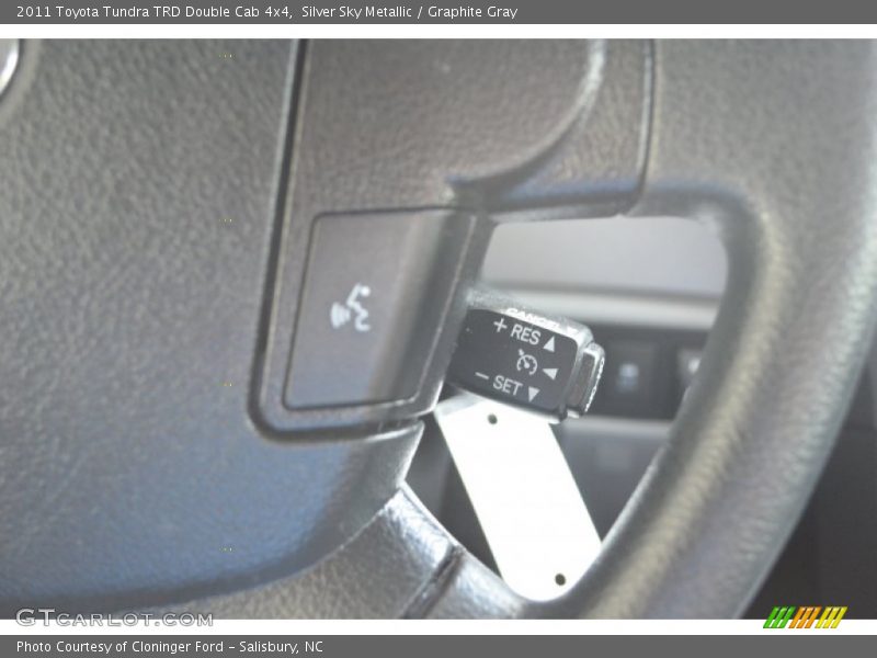 Silver Sky Metallic / Graphite Gray 2011 Toyota Tundra TRD Double Cab 4x4